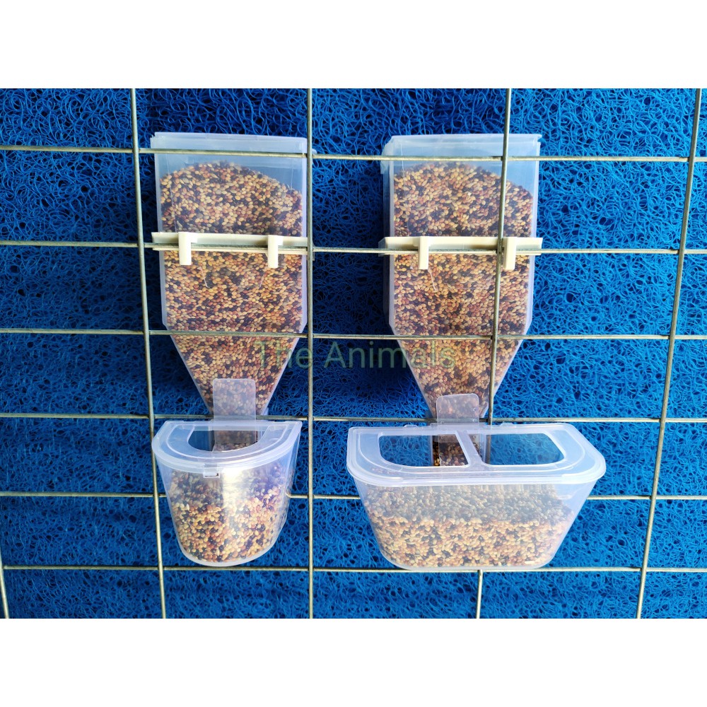 [Giá tận xưởng] Máng ăn tự động cho chim cảnh, vẹt, gà đá