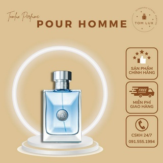 (FULL) Nước Hoa Nam Versace Pour Homme EDT TomLux Mẫu FULL SEAL 100ml