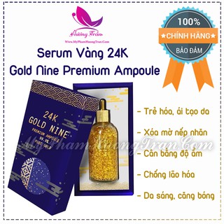 Serum Vàng 24K Gold Nine Premium Ampoule 100ml - Hàng Chính Hãng