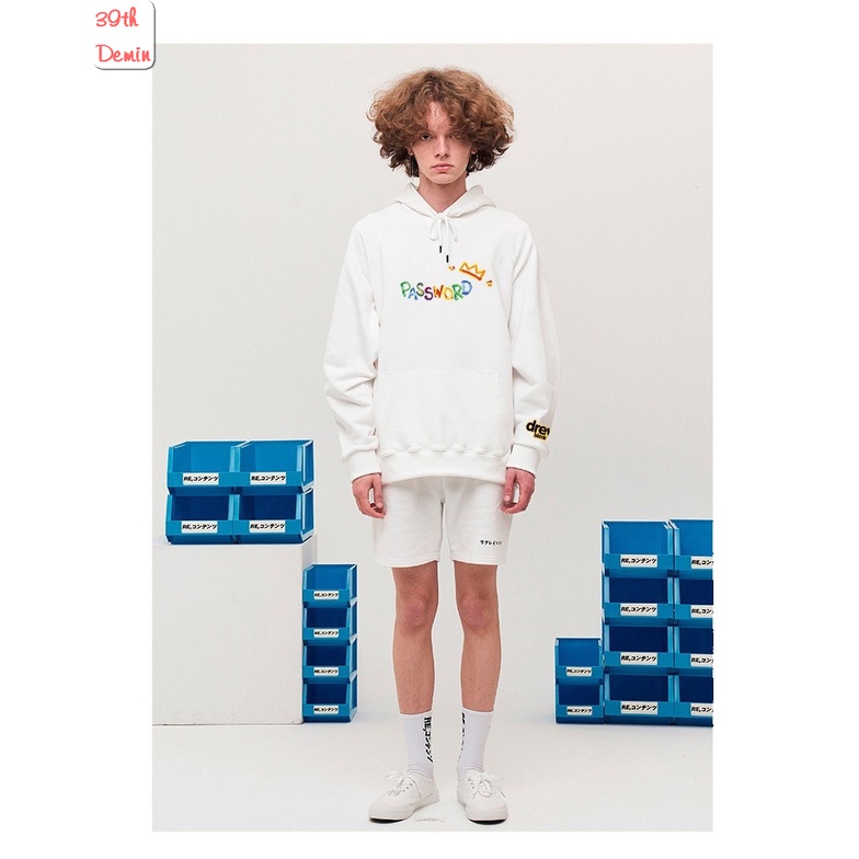 [ẢNH THẬT] Áo Hoodie Drew House PASSWORD unisex nam nữ 2 màu Đen Trắng Trending