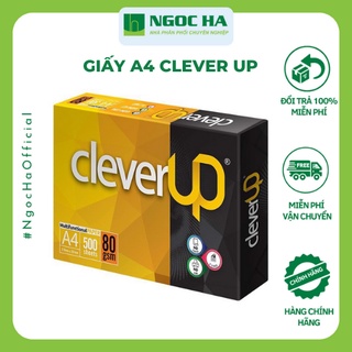 Giấy a4 clever up 80gsm