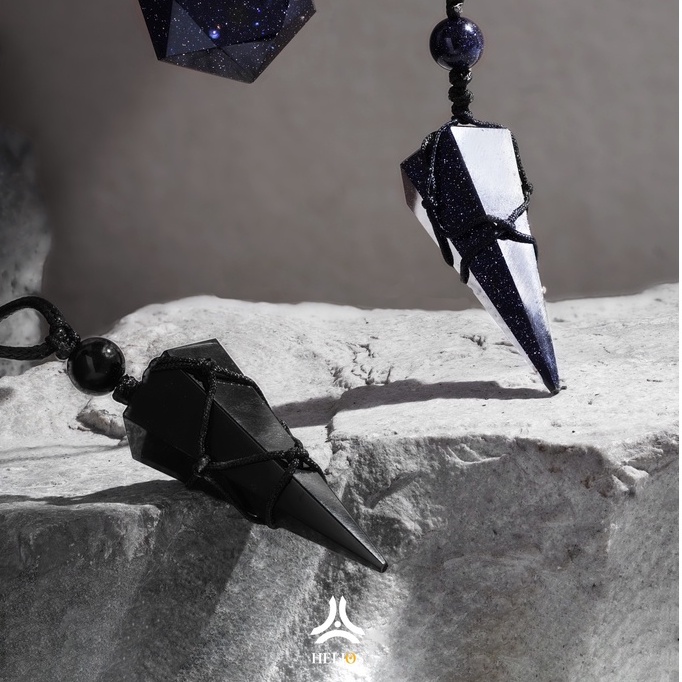Dây chuyền nam, nữ Helios Onyx Pyramid DCN0211