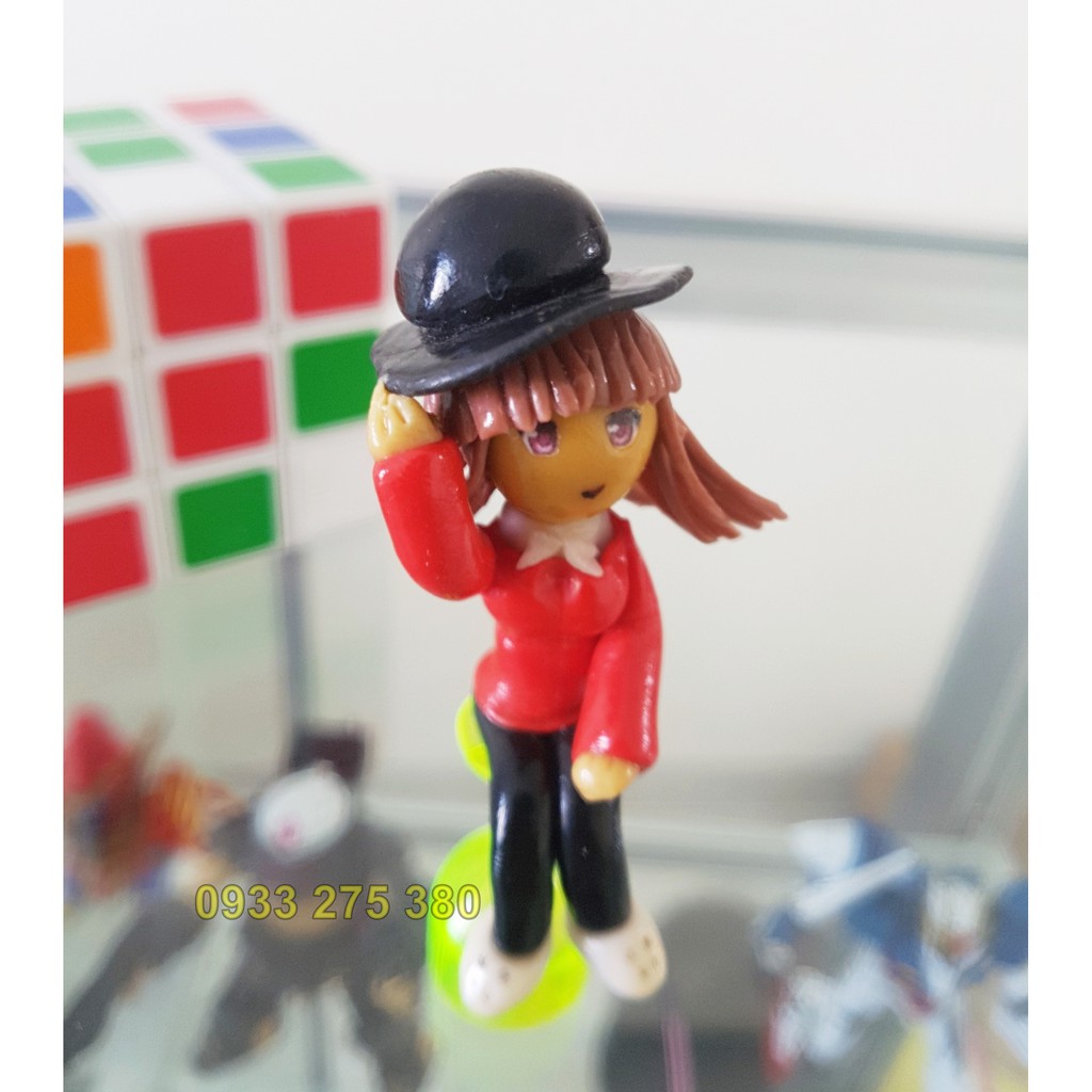 Mô hình Cô gái áo đỏ (Ngồi trên chiếc ly)w