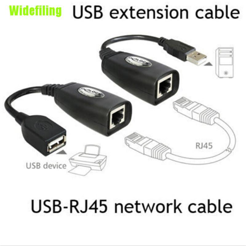 Bộ Thiết Bị Mở Rộng Cổng Usb Rj45 Cat5E / 6 Chuyên Dụng Chất Lượng Cao