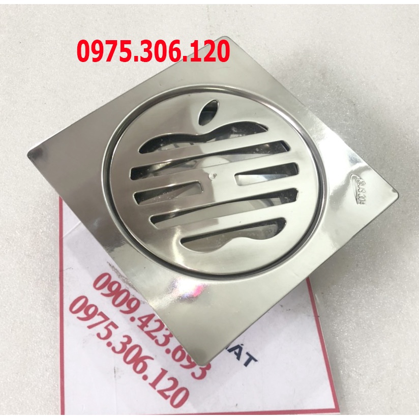 Phễu Thoát Sàn Hố Ga Lược Rác INOX 304 Chống Mùi Hôi HG7 hố ga dày