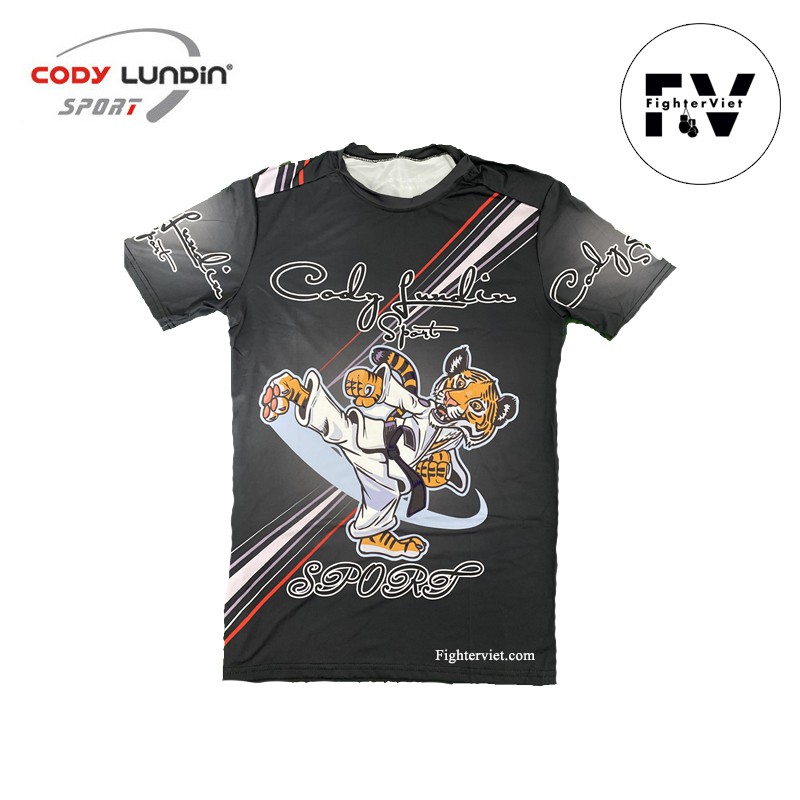 Bộ quần áo MMA, Muay Thái, Jiu-Jitsu - Bộ quần áo  thun lạnh co dãn 4 chiều Cody Lundin Sport