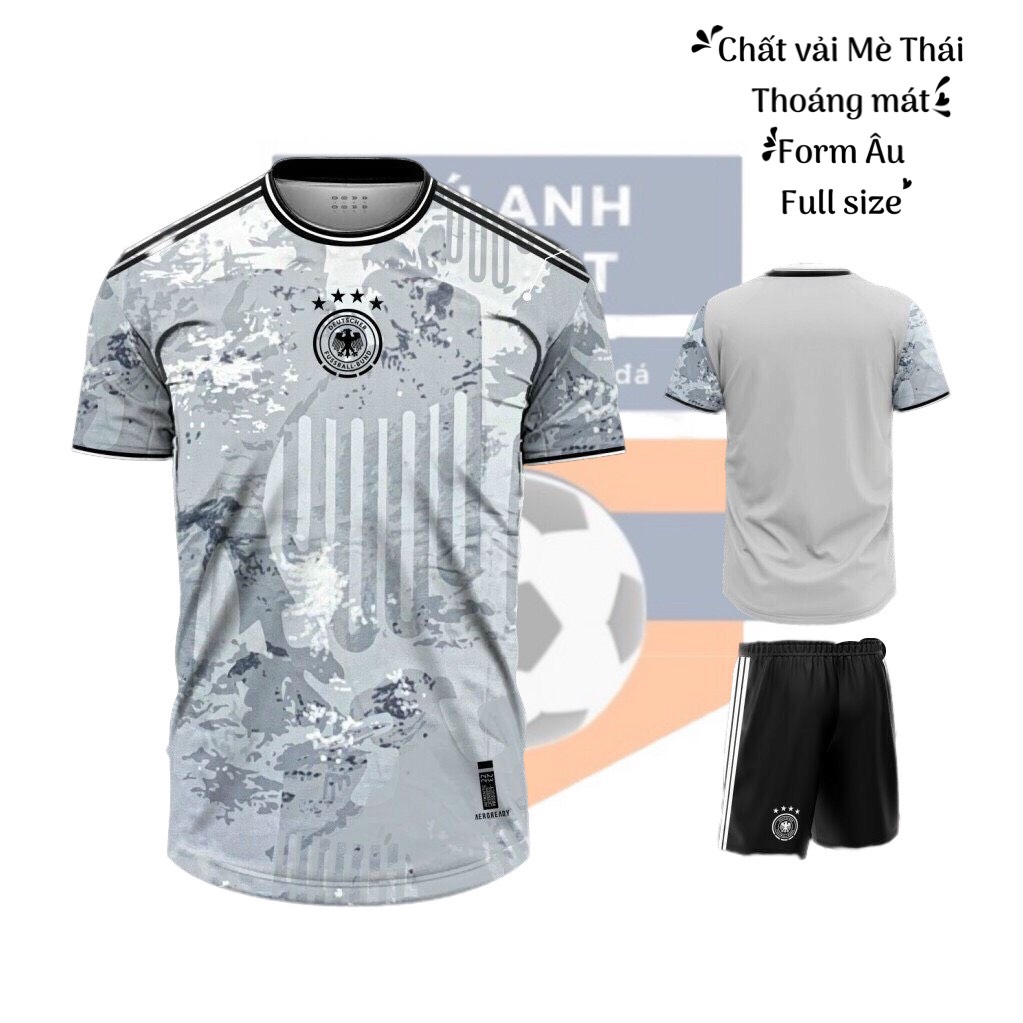 Bộ Quần Áo Bóng Đá Đức Mè Thái Mới