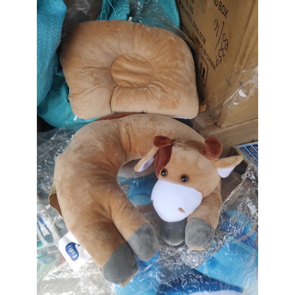 GỐI ĐI XE MÁY HƯƠU GROW cho bé - hkm từ sữa Grow