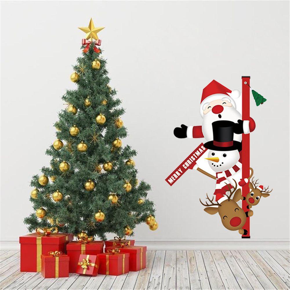 CONOPERY Đề Can Dán Cửa Sổ Trang Trí Giáng Sinh Năm Mới