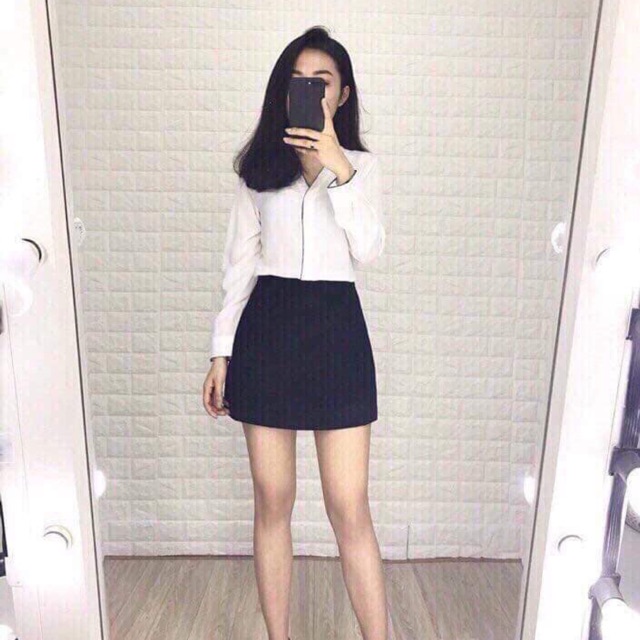 Quần giả váy dáng A