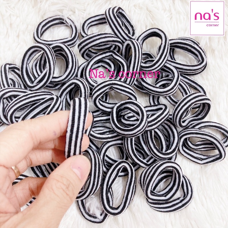 Thun len cột tóc nữ dễ thương