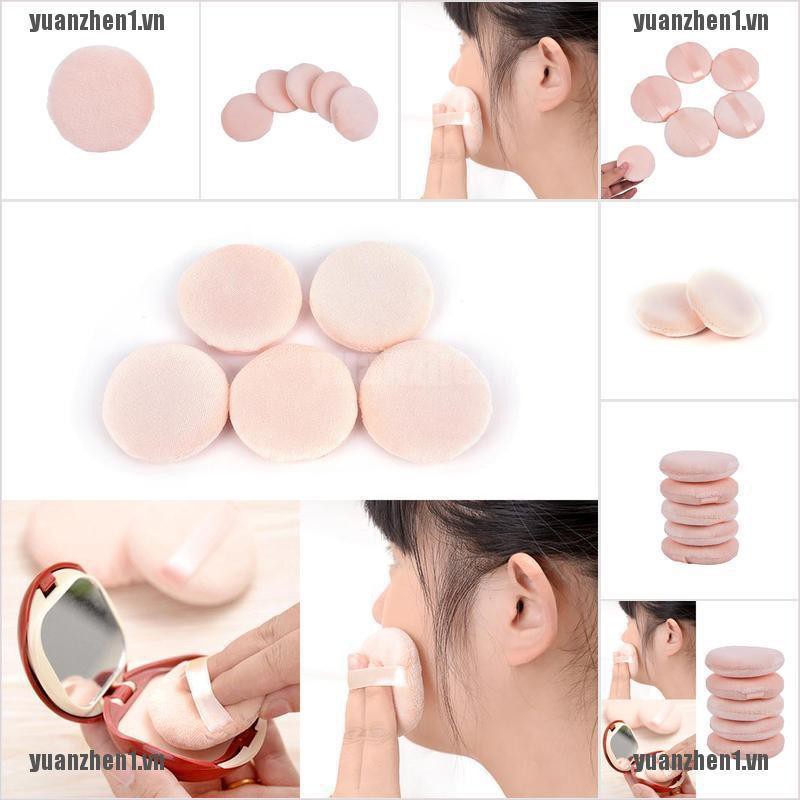 5 Mút Trang Điểm Đánh Phấn Nền Chất Lượng Cao YUANZHEN1