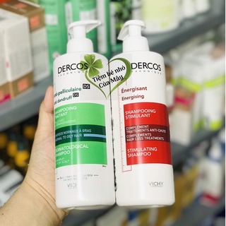 Dầu Gội Vichy Dercos 390ml ngăn ngừa Gàu, giảm gầu, da dầu hàng Pháp