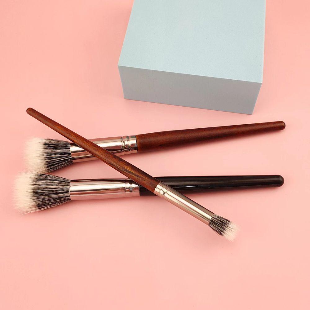 Cọ Trang Điểm Tán Phấn Nền Phấn Má Hồng Bắt Sáng Da Sợi Dê Kích Thước Nhỏ Gọn Dành Cho Người Mới