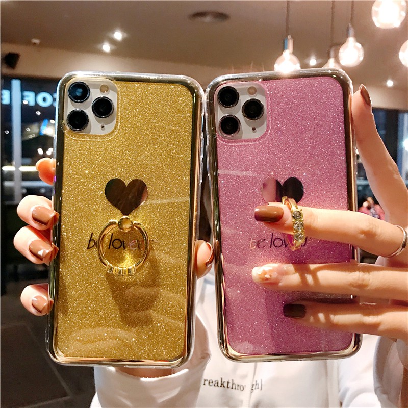 Ốp điện thoại có nhẫn đeo ngón tay thích hợp cho iphone 14 Plus 12 13 Pro Max