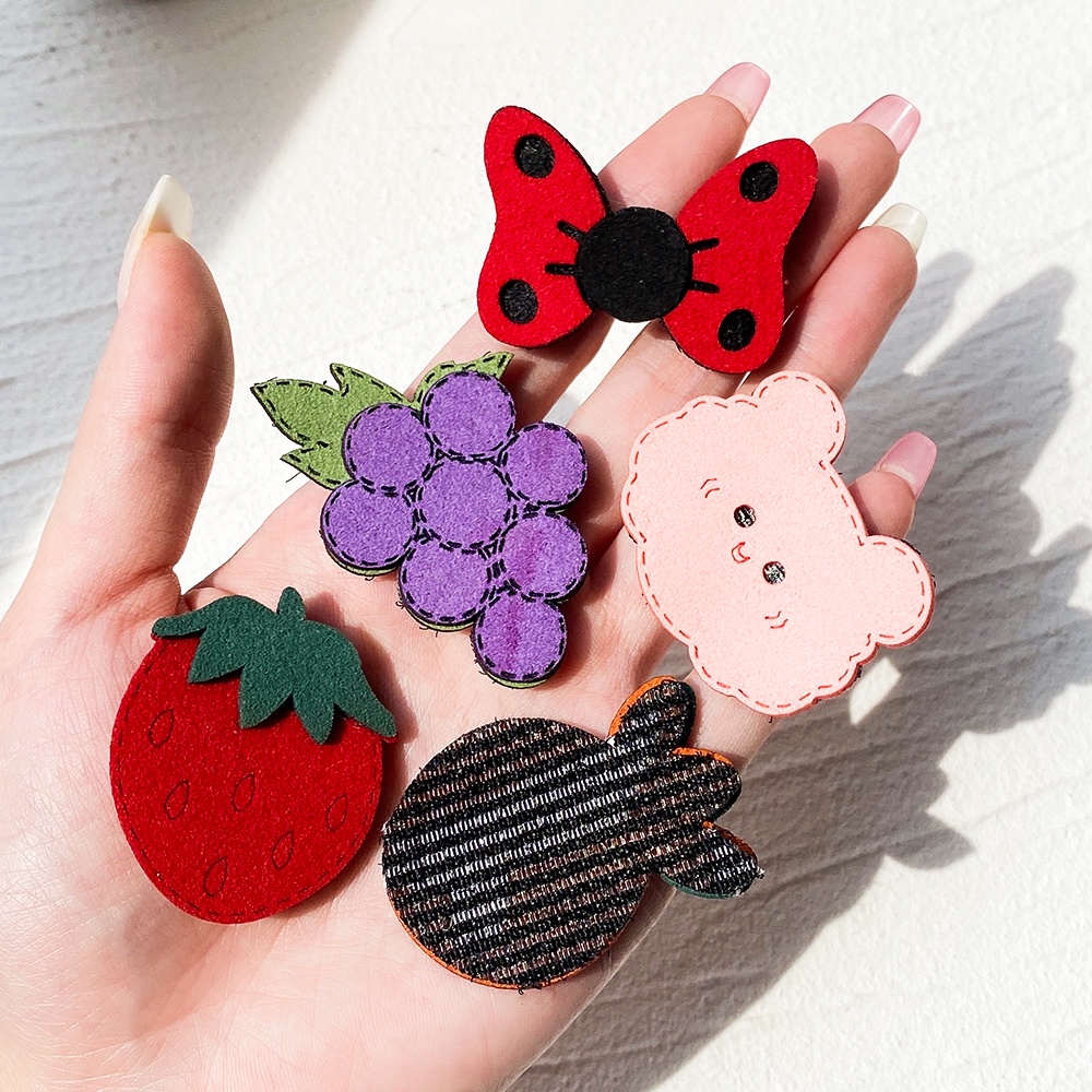 5 Kẹp tóc KIDSBOWS kiểu dáng hoạt hình dễ thương cho bé gái