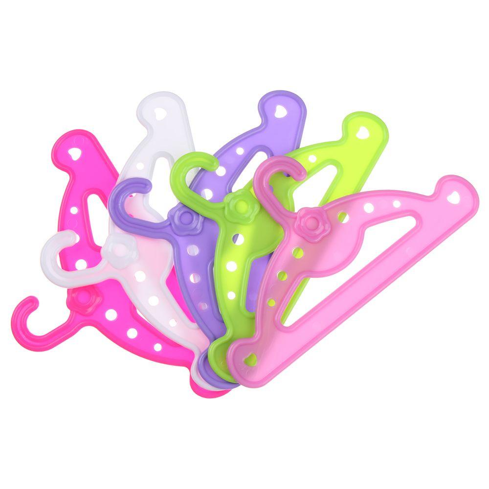 BEBETTERM Set 5 Móc Treo Quần Áo Mini 18 Inches 43 cm Cho Búp Bê
