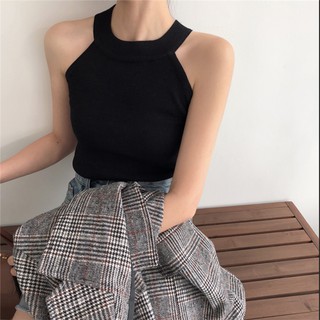 Áo Yếm Quai Len