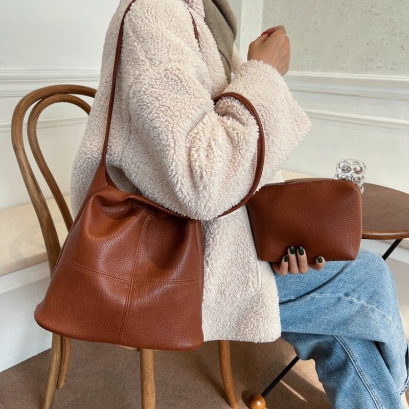 Túi Xách Da Mềm Cỡ Lớn Phong Cách retro Thời Trang Thu Đông 2022 Gylb1648