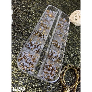 đá viên nail khay mix sz