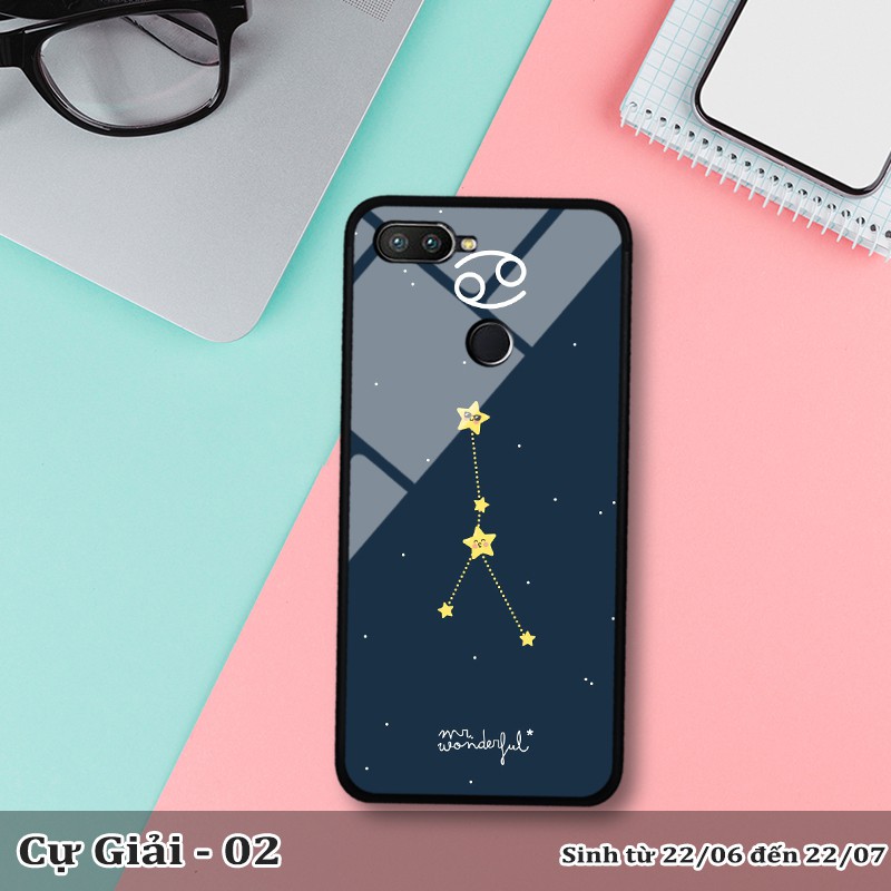Ốp kính OPPO F9/ Realme 2 Pro in cung hoàng đạo