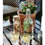 Chai thủy tinh có đai 1L KORKEN ikea chính hãng ( có sẵn)
