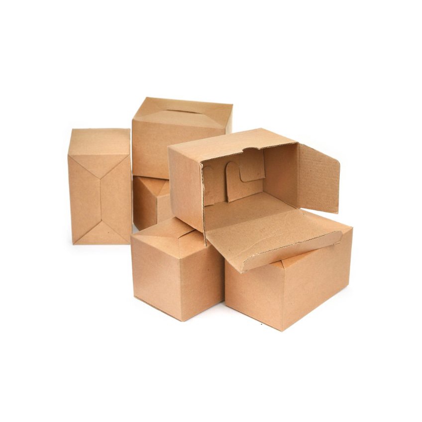 Hộp carton đáy gài nắp đậy 18 x 12 x 10 (cm), kiểu xếp tiêu chuẩn, hộp cứng  cáp, mịn đẹp | Shopee Việt Nam