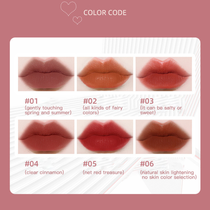 [Hàng mới về] Son Kem Lì Không Dính Cốc Lên Màu Chuẩn Phong Cách Nhật Bản | BigBuy360 - bigbuy360.vn