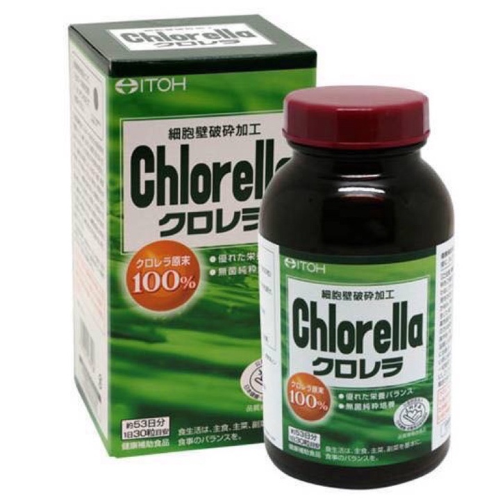 Tảo lục Chlorella Itoh - Mỹ Phẩm Naris Nhật Bản