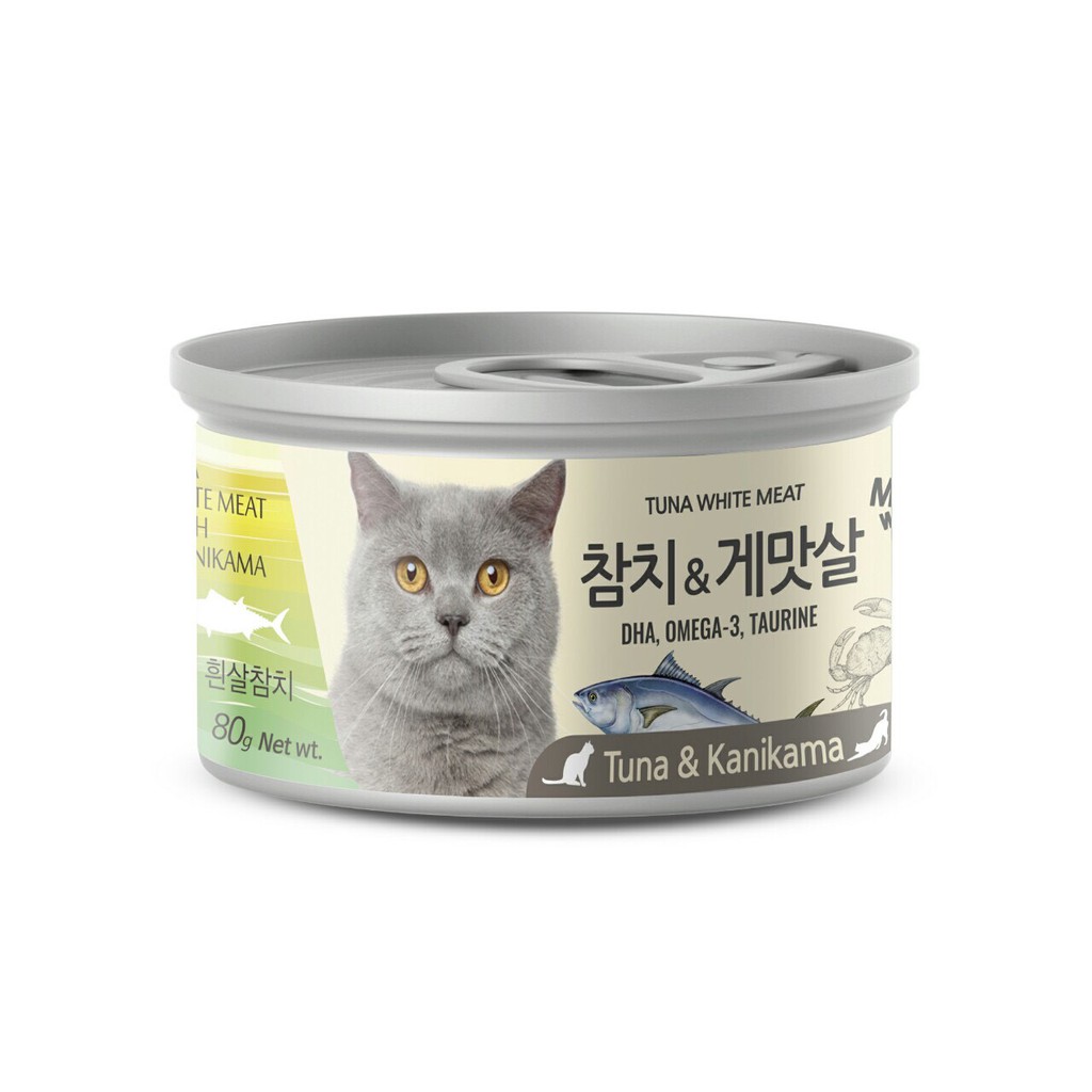 PATE MEOWOW CHO MÈO NHIỀU VỊ - LON 80G