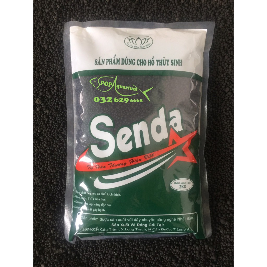 Phân nền thủy sinh Senda gói 2Kg