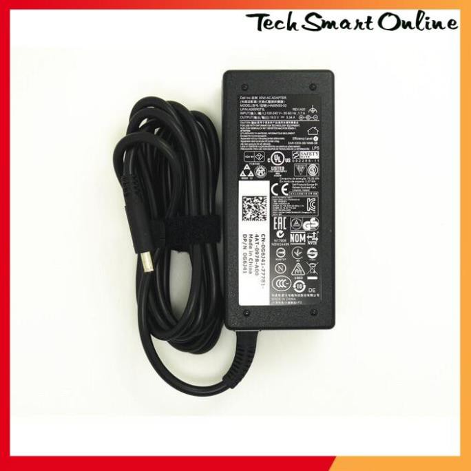 ⚡  Bộ Sạc 19.5v 3.34a 65w Ac Cho Dell Ha65ns5-00 Inspiron 7000 15 7560 14 7460 7572 7570 Latitude 3490390 + Dây Cáp