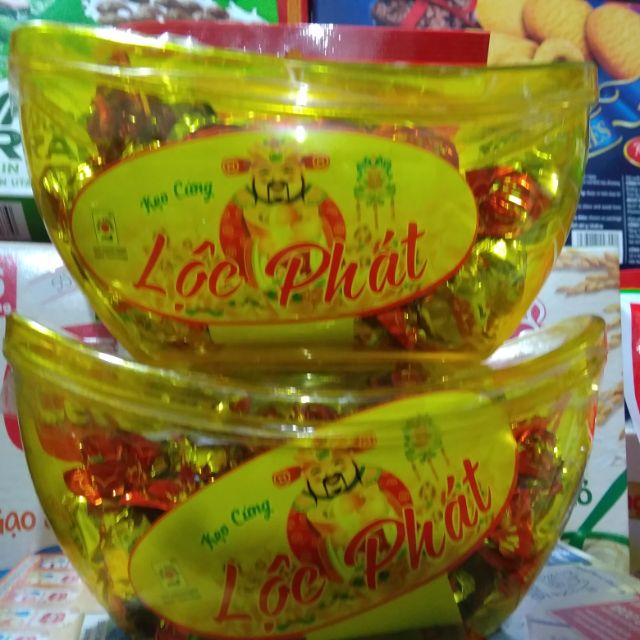 HỘP KẸO LỘC PHÁT HẢI HÀ 250G