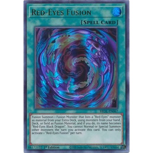 Thẻ bài Yugioh - TCG - Red-Eyes Fusion / BROL-EN067'