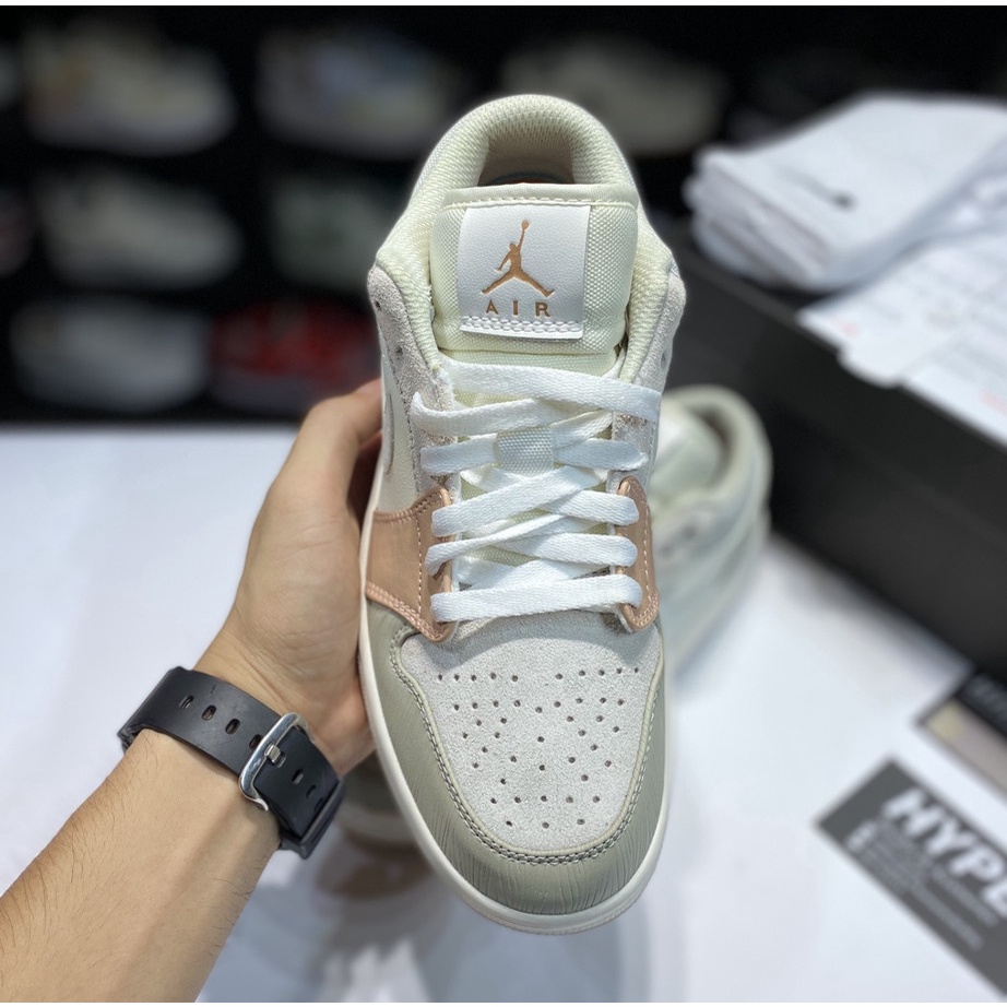 Giày 𝐉𝐨𝐫𝐝𝐚𝐧 1 low milan cổ thấp màu hồng đất, Giày sneaker Jordan 1 milan bản đẹp full bill box | BigBuy360 - bigbuy360.vn