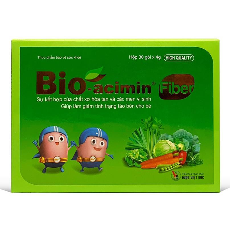 Thực Phẩm Bảo Vệ Sức Khỏe Cốm Bổ Sung Chất Xơ Bio-Acimin Fiber B007 (30 Gói)