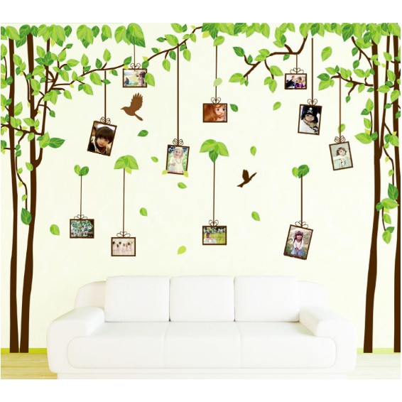 Decal trang trí Cây Phôto size lớn