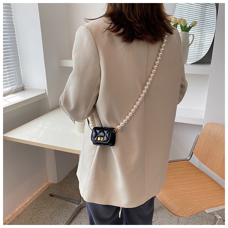 Túi xách nữ mini túi đeo chéo quai đeo ngọc trai nhân tạo1999store_official
