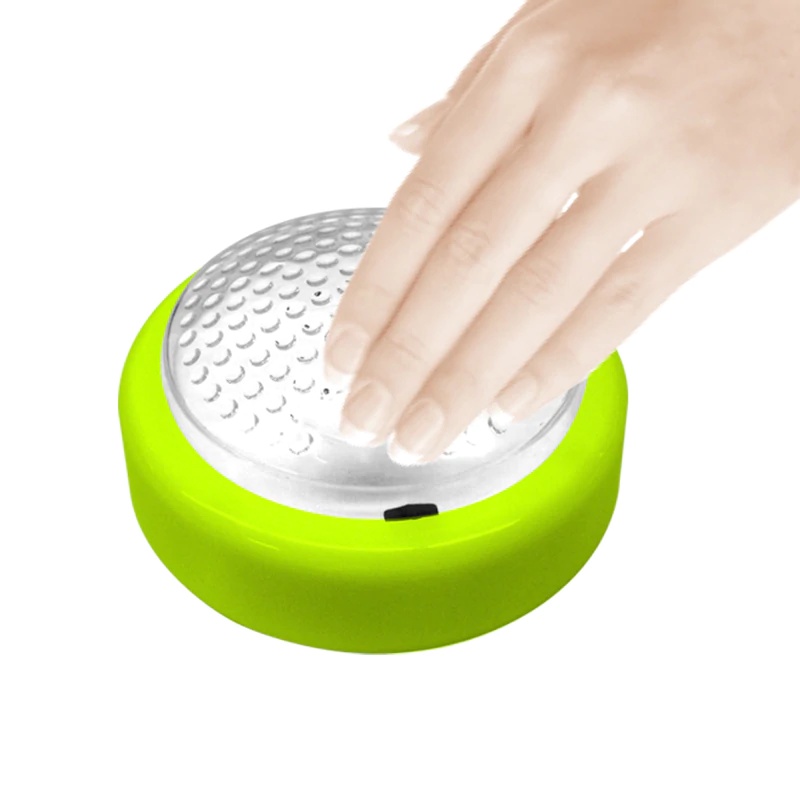 Daiso Đèn nhấn mini 3LED Cam/ Xanh lá/ Xanh dương