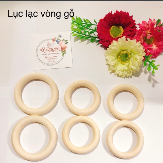 Lục Lạc Vòng Gỗ 6cm 7cm Giá Tốt