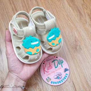 Mẫu mới cheerful mario giày sandal tập đi có kèn cho bé 6-24m - ảnh sản phẩm 6