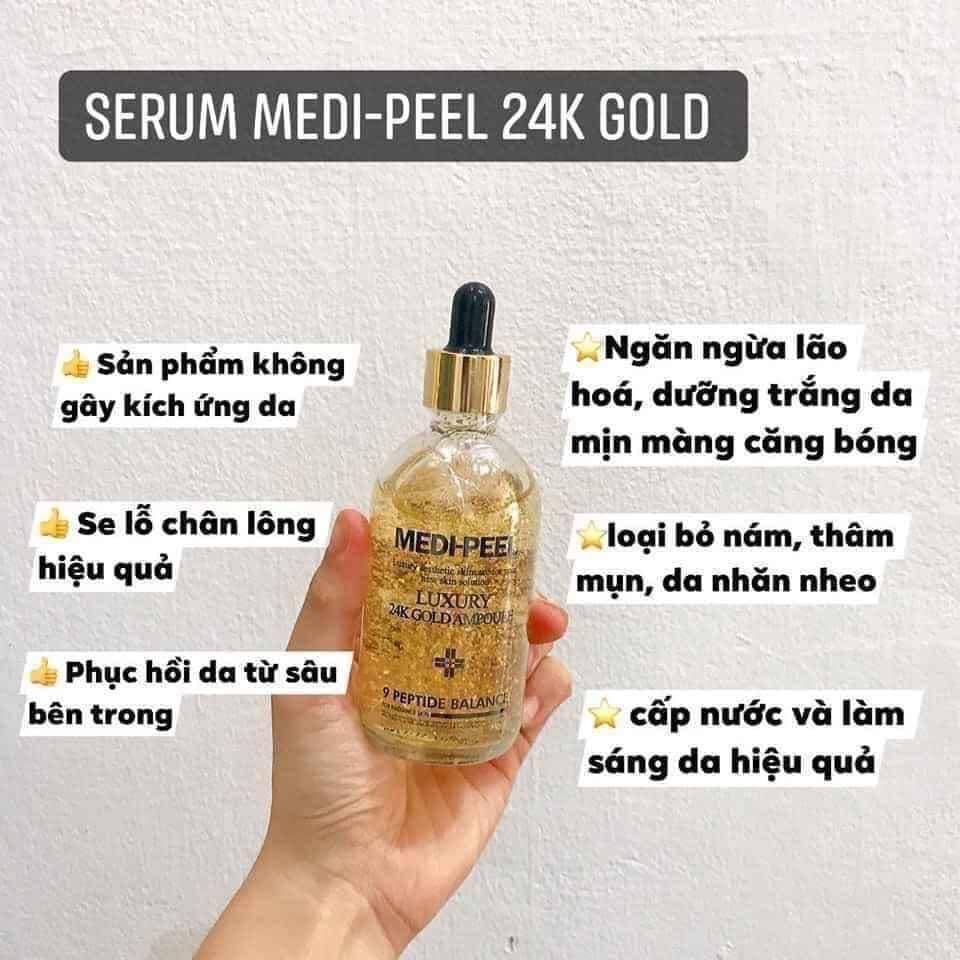 Tinh Chất Medi Peel Luxury 24K Gold Ampoule-[COCOLUX]