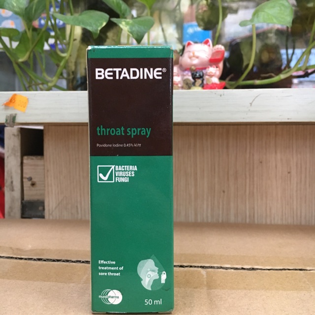 Betadin xịt họng 50ml