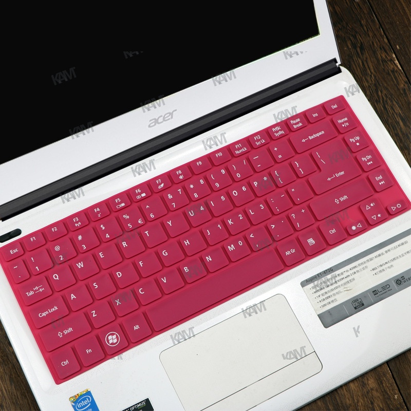 Tấm Lót Bàn Phím Máy Tính Chống Bụi Chống Nước Cho Acer Aspire ES1-411 ES1-431 TMP245 E5-472G 4755G E5-471 421 E1-472 ES1 411 V5-471 14inch
