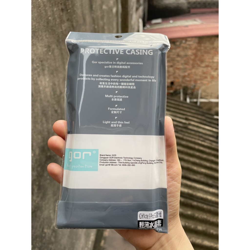 Ốp lưng silicon Xiaomi Mi 10T Lite 5G , Xiaomi Redmi Note 9 Pro 5G hãng Gor cao cấp trong suốt