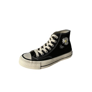 Sneaker thêu hoa cúc ( có size giày cho cả em bé)
