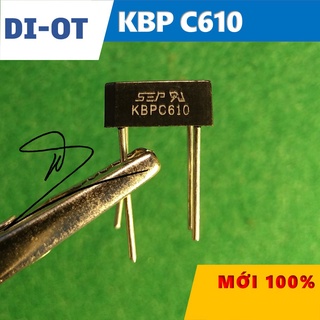 Diot kbpc610 diode cầu mới 100% / 6a /1000v