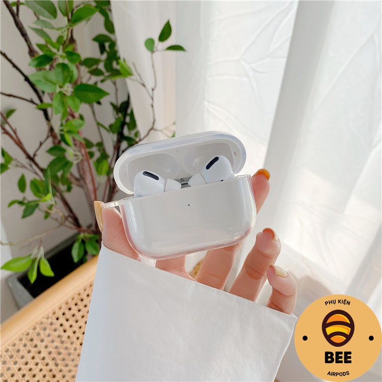 Case Airpod Vỏ Bao Đựng Tai Nghe Airpod 1 2 Pro Nhựa Trong Suốt - BEE SHOP