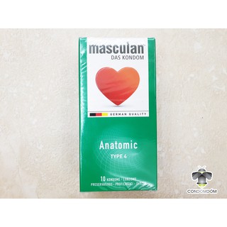 hộp 10c Bao cao su Masculan Anatomic ôm sát