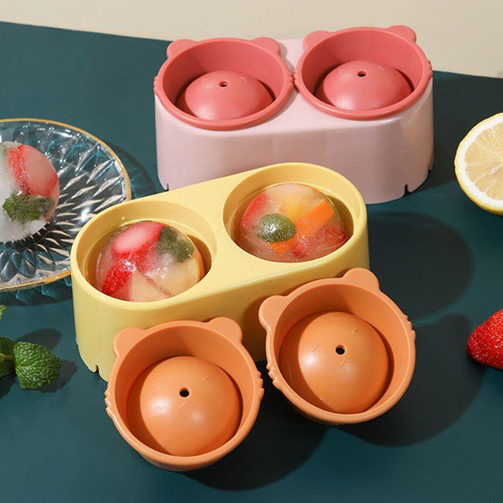 CONOPERY Khuôn Silicone Làm Đá Viên / Cocktail Hình Gấu Dễ Thương